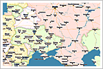 Карта-схема трассы М4 Дон